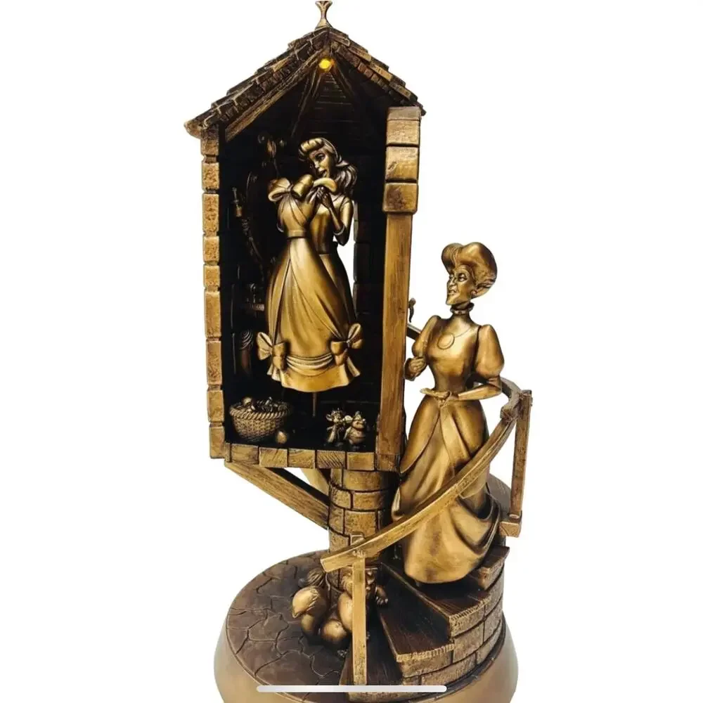 D23 Expo 2024 Cinderella Figurine Statue LE100  Lights Up